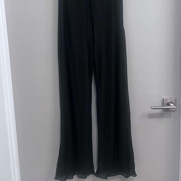 Zara 2 piece Matching Set 🖤 Front Tie LongSleeve Top and Pants Size S NWT - Picture 8 of 8